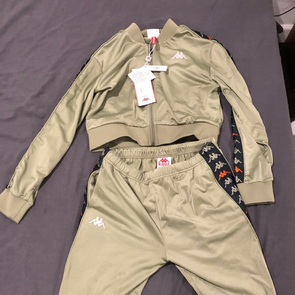 kappa green osbar track jacket - Picture 4 of 5